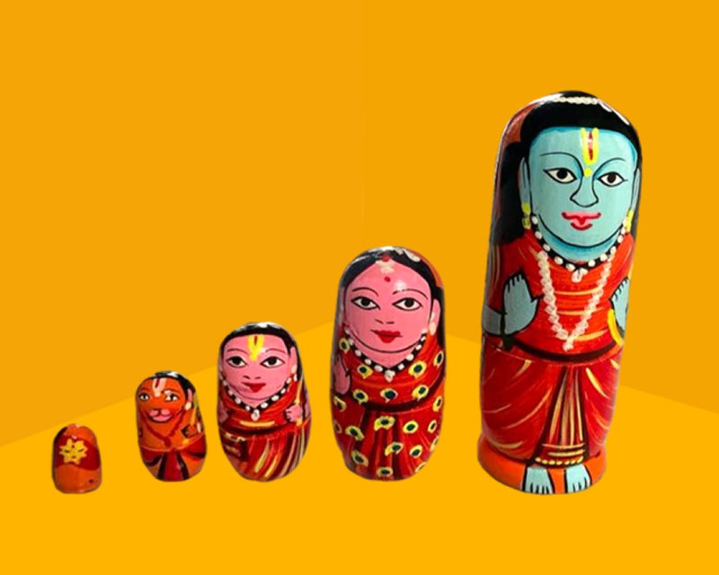 Ram Darbar Nesting Doll