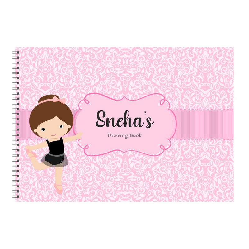 Personalised Sketchbook - Ballet