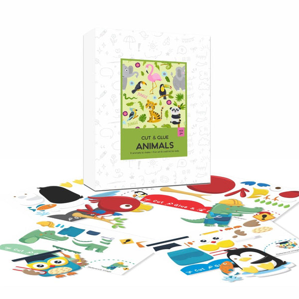 Cut & Glue Activity - Animals