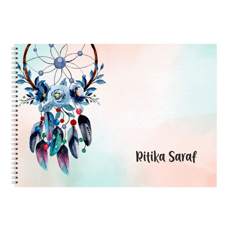 Personalised Sketchbook - Dreamcatcher