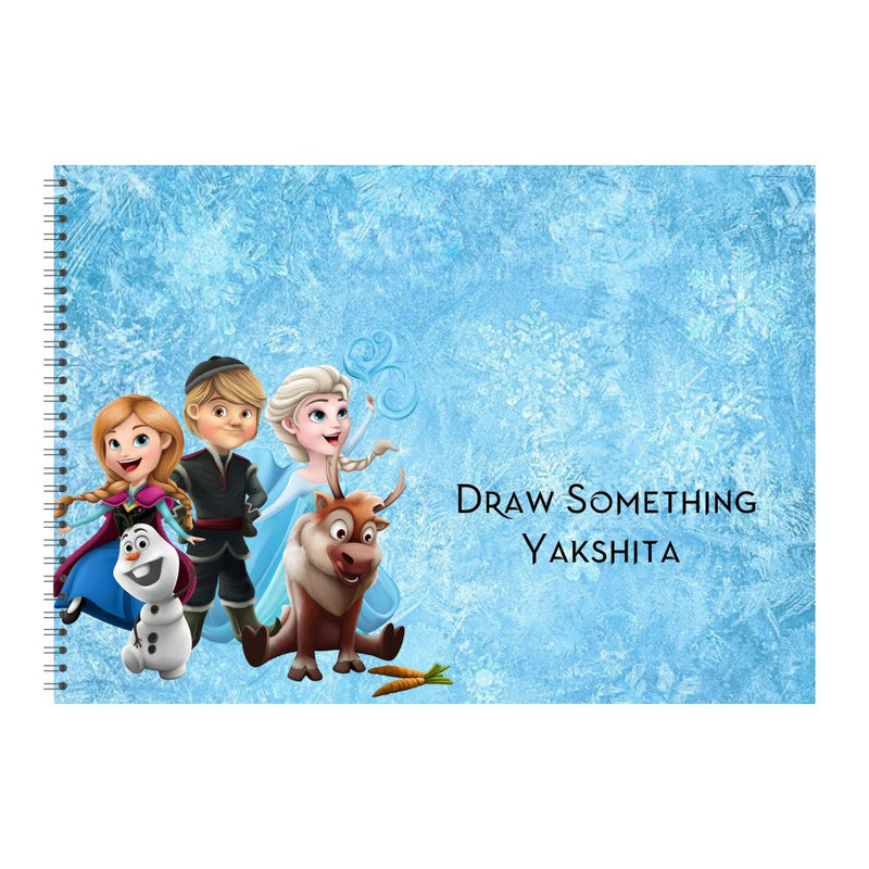 Personalised Sketch book - Frozen