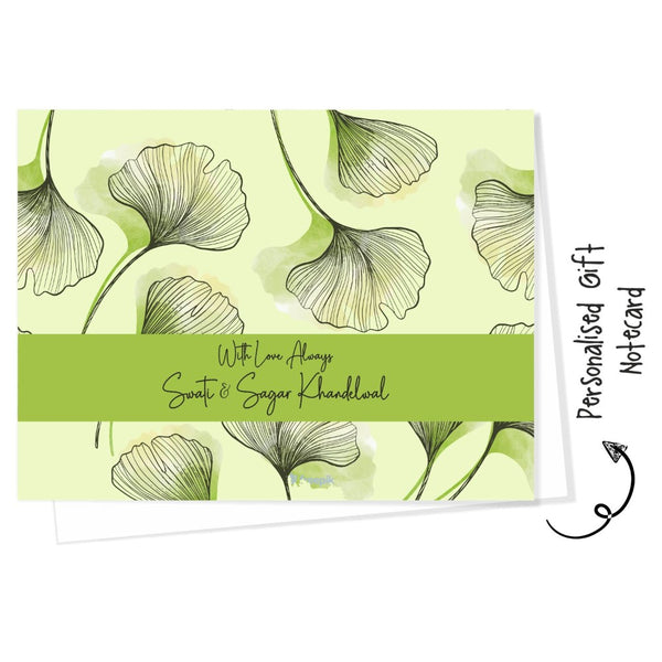 Gift Notecard - Green Leaf