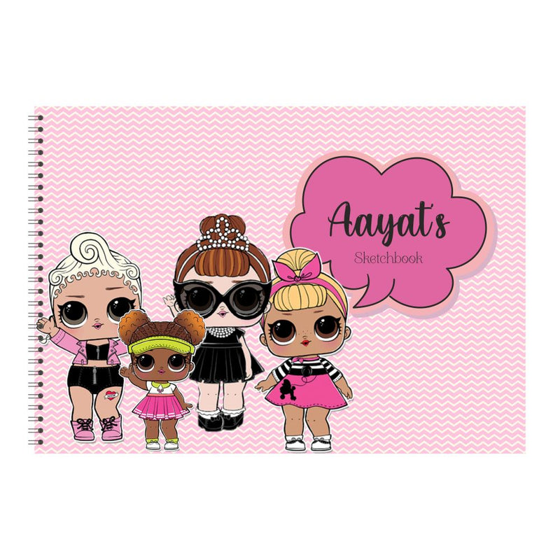 Personalised Sketchbook - LOL