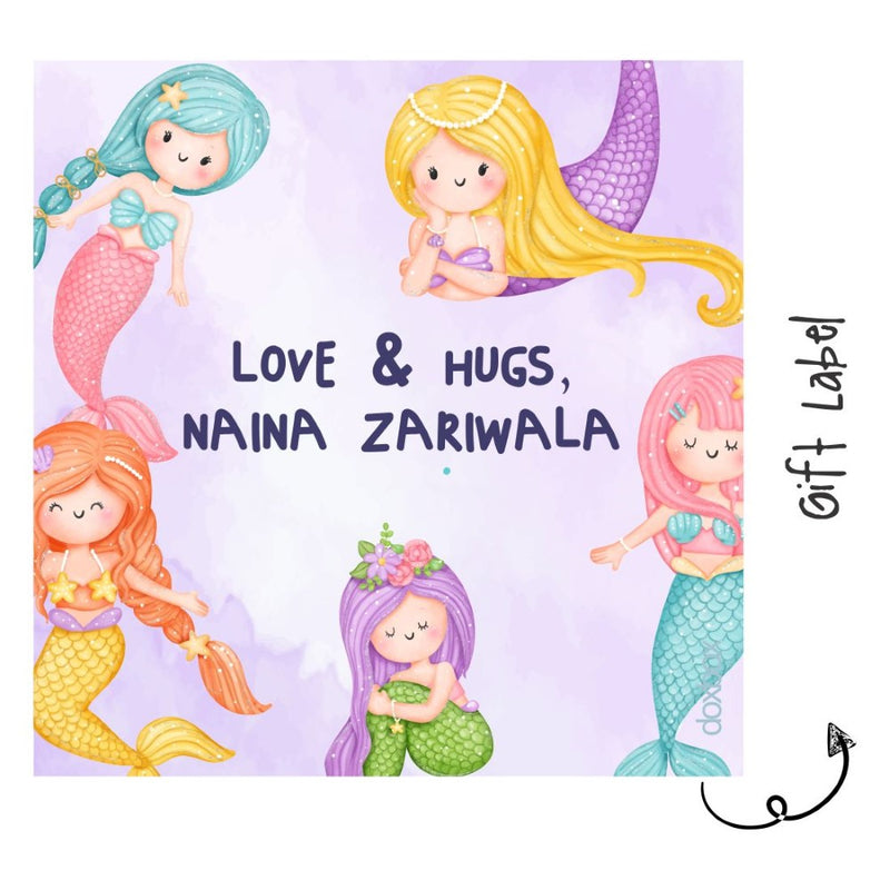 Gift Labels - Mermaid Friends