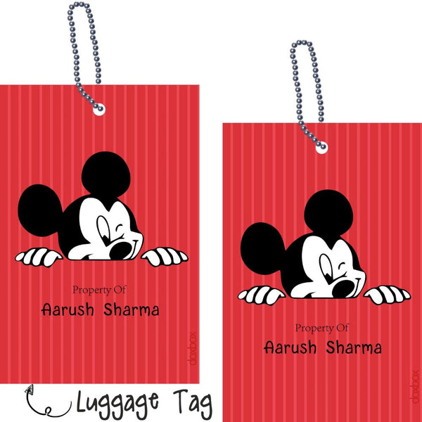 Luggage Tag - Mickey Mouse