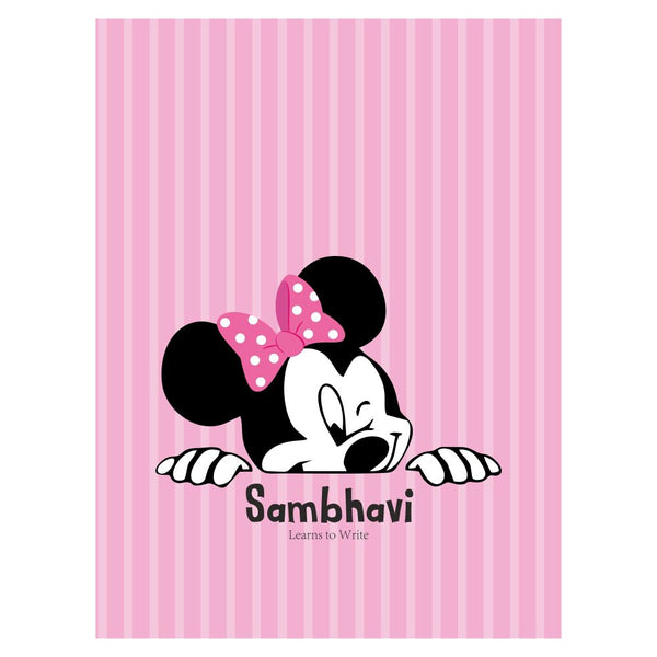 Writing Practice Book Minnie Mouse