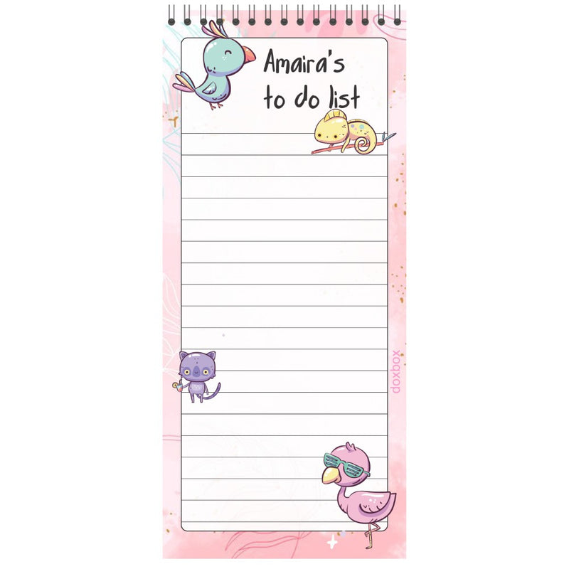 List pads - Bird