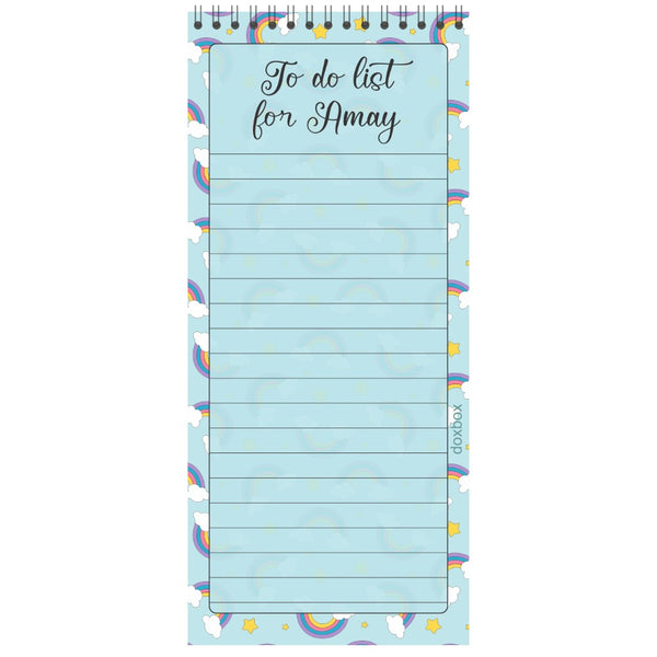 List pads - Rainbow