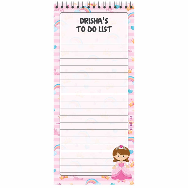 List pads - Princess