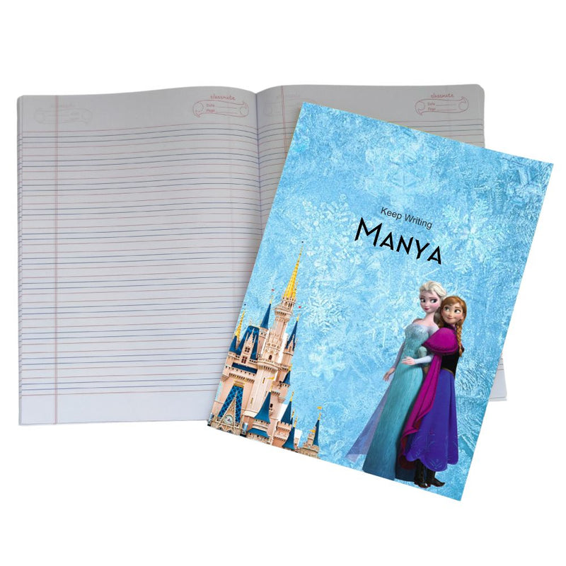 Writing Practice Book Frozen