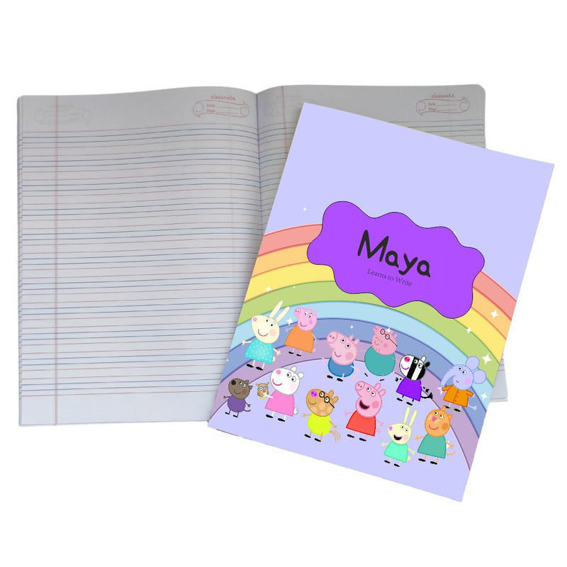 Writing Practice Book Peppa Family