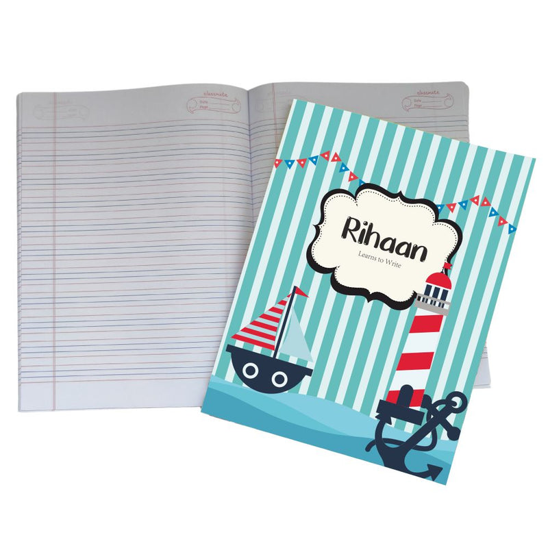 Writing Practice Book Nautical