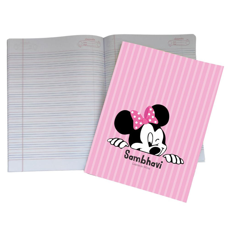 Writing Practice Book Minnie Mouse