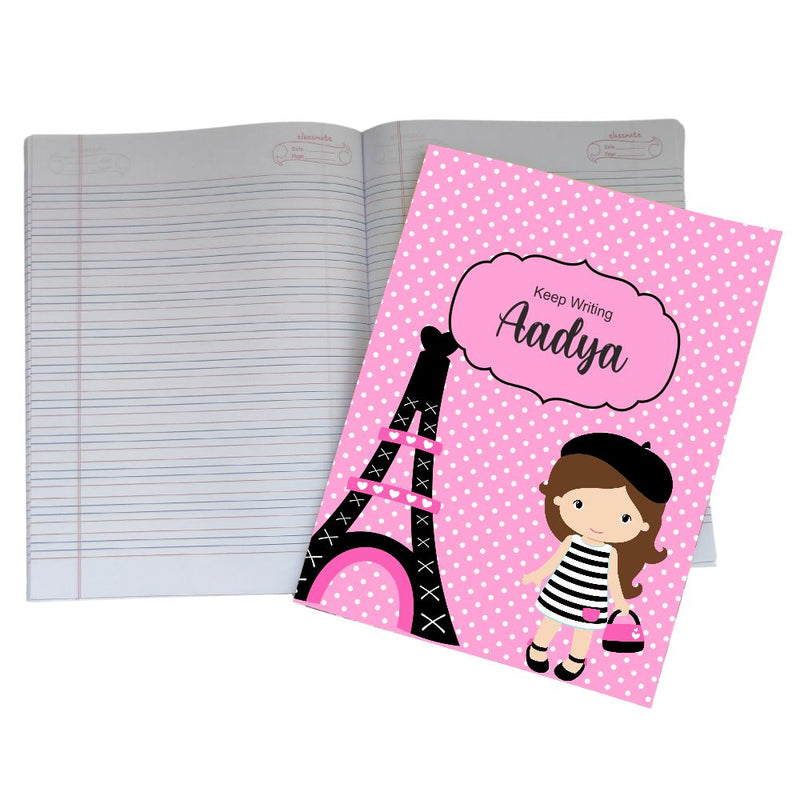 Writing Practice Book Paris Shoping