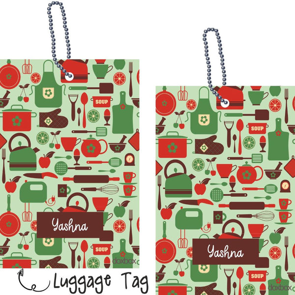 Luggage Tag - Seamless Kitchen