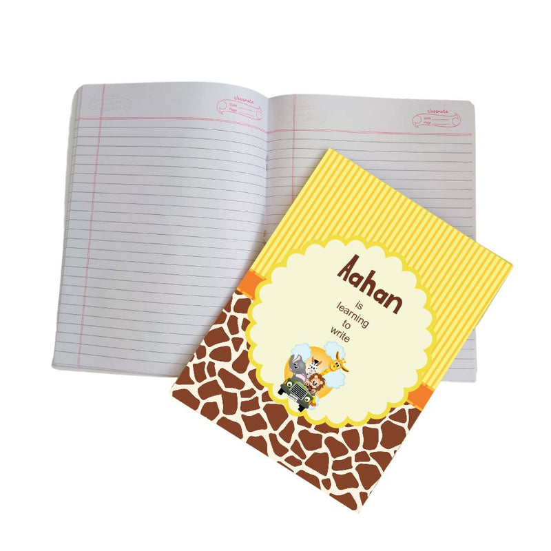 Writing Practice Book Jungel Safari