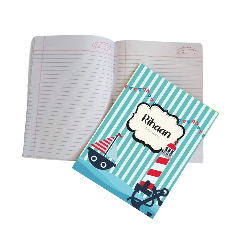 Writing Practice Book Nautical