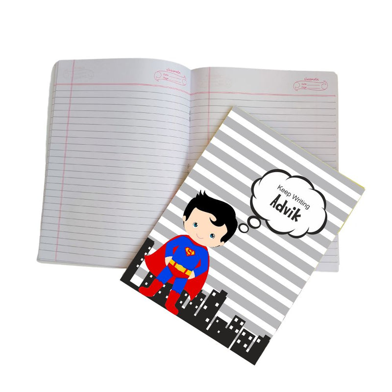 Writing Practice Book Superman