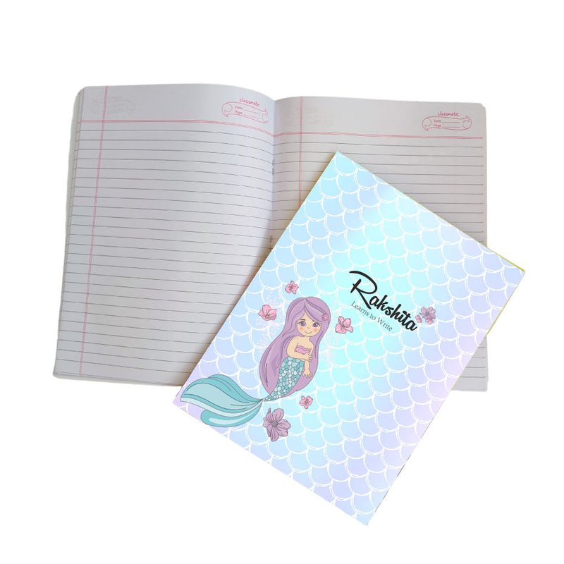 Writing Practice Book Mermaid