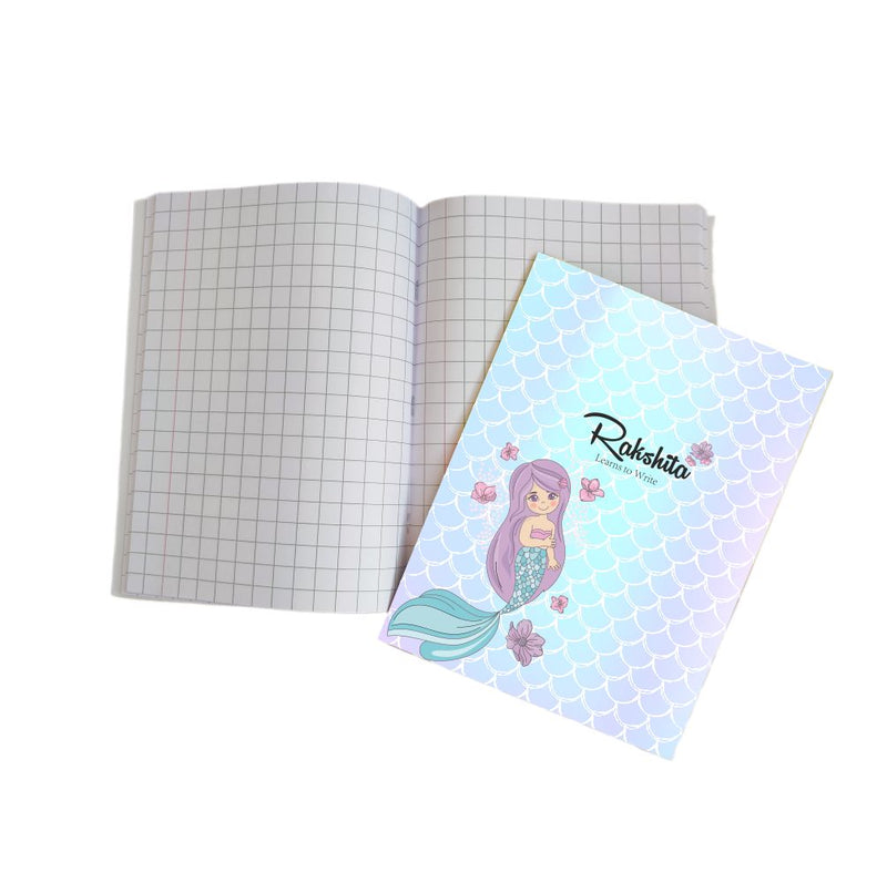 Writing Practice Book Mermaid