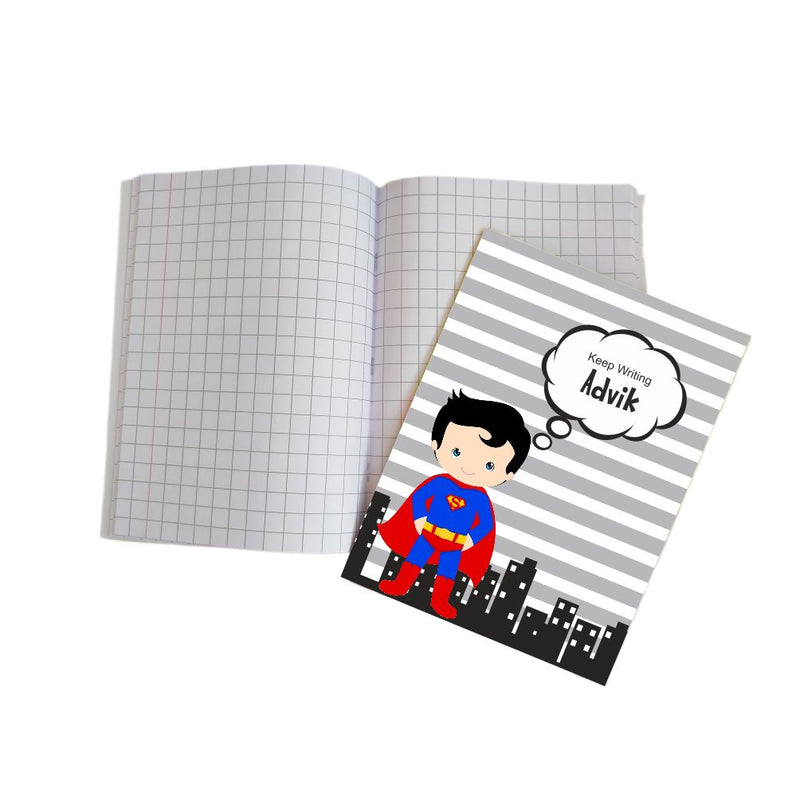 Writing Practice Book Superman