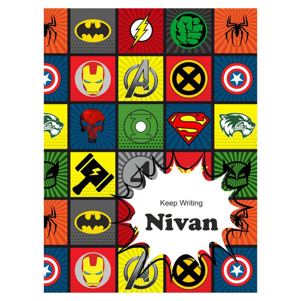 Writing Practice Book Superhero