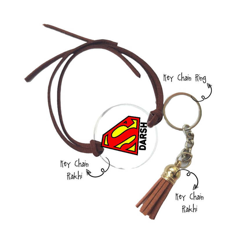 Key Chain Rakhi - Superman