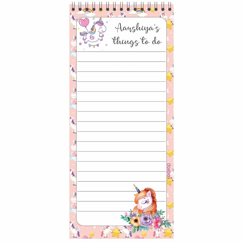 List pads - Unicorn