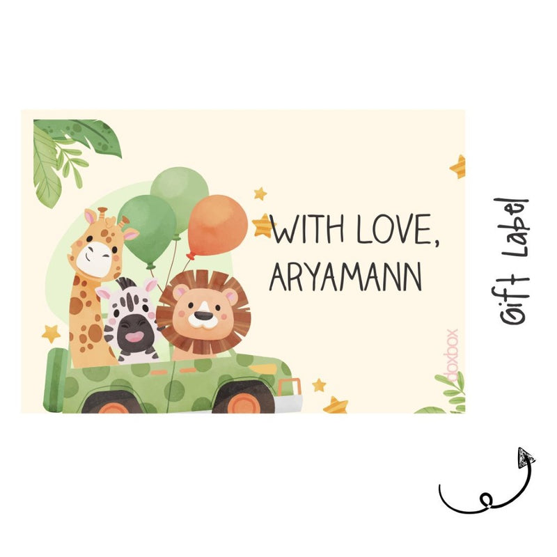 Gift Labels - Animal Drive