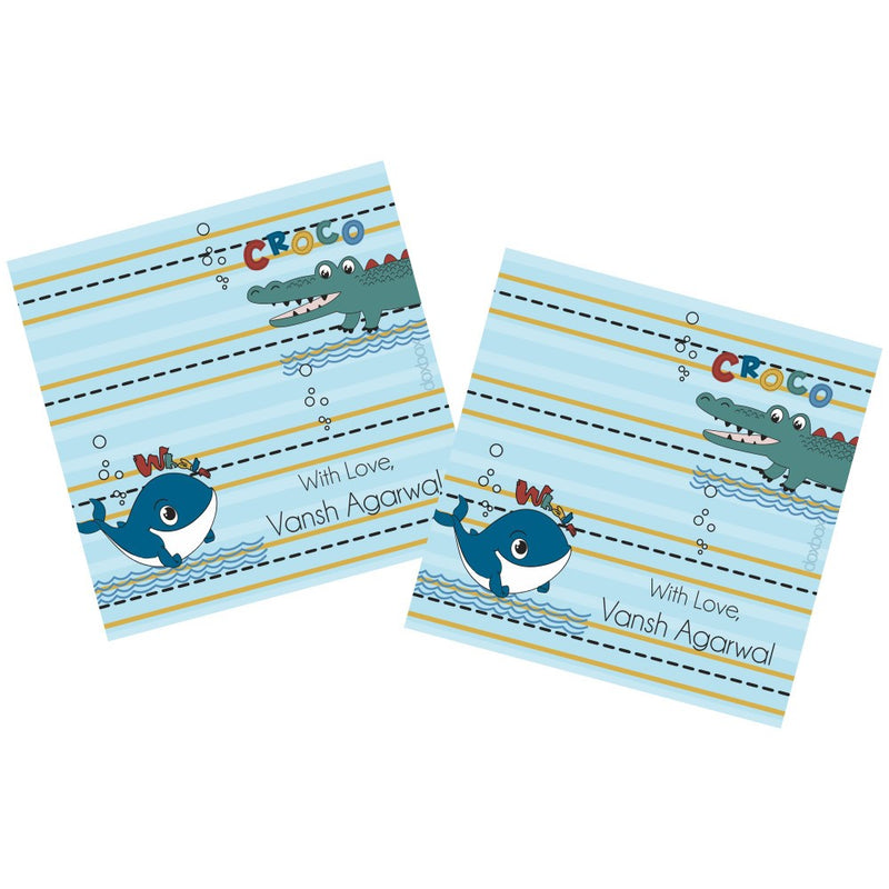 Gift Tag - Cute Whale