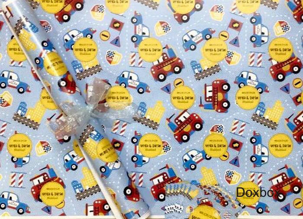 Wrapping Paper - Car