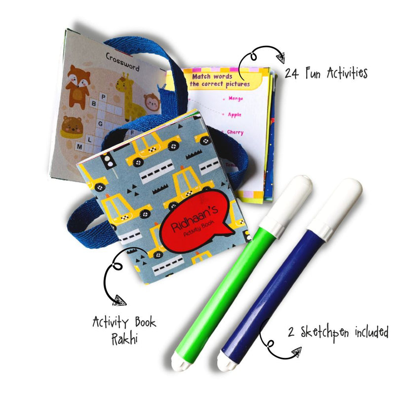 Activity Book Rakhi - Car