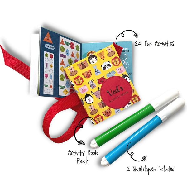 Activity Book Rakhi - Animal Faces