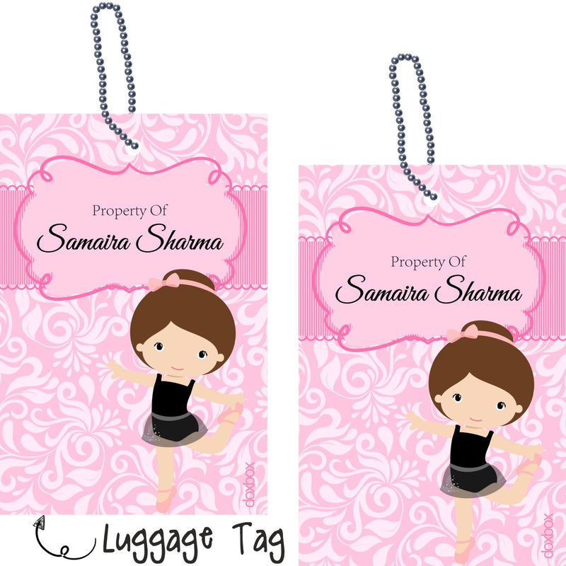 Luggage Tag - Ballet