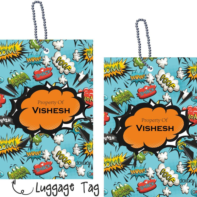 Luggage Tag - Comic