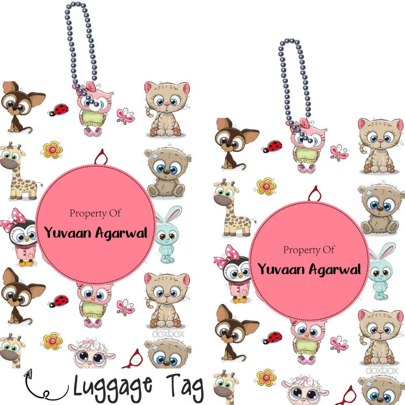 Luggage Tag - Cute Animal