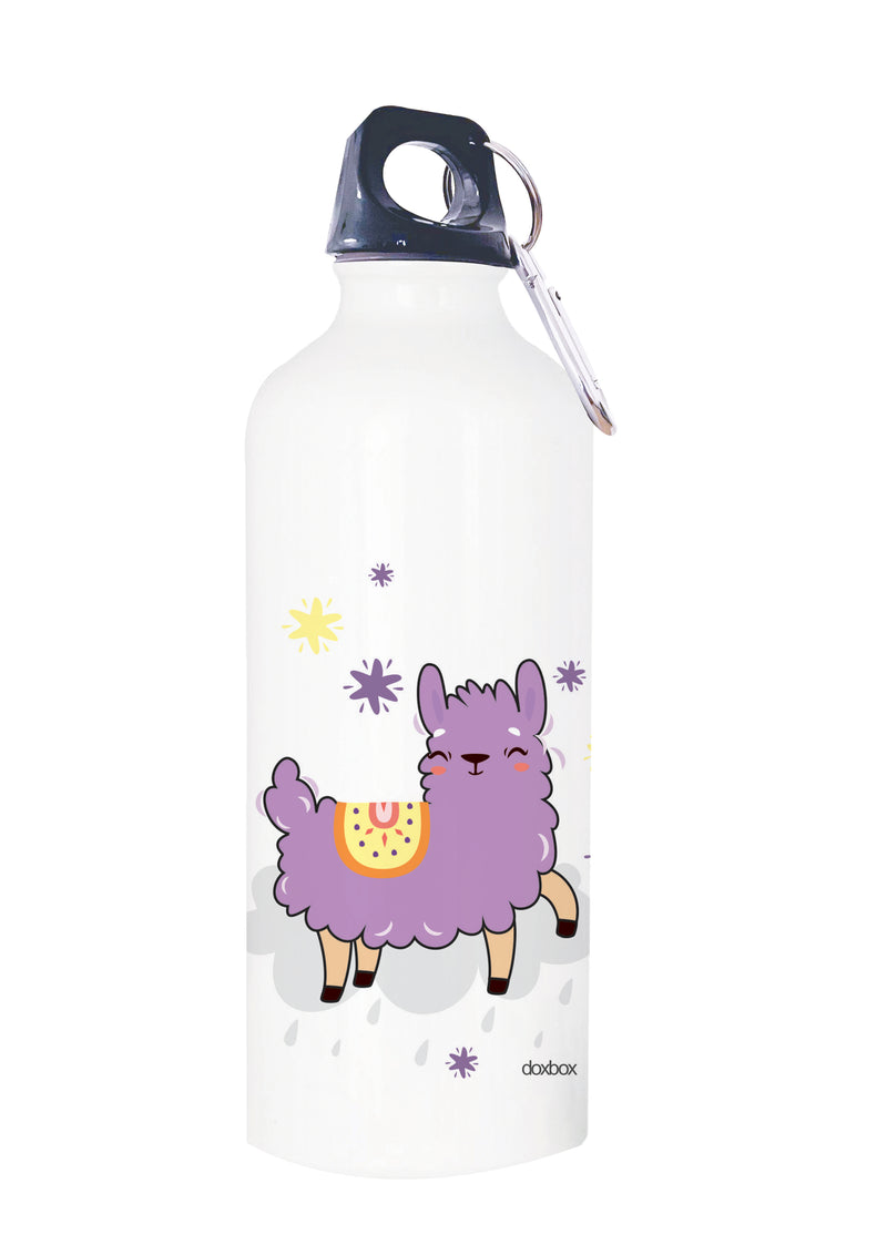 Water Bottle - Cute Llama