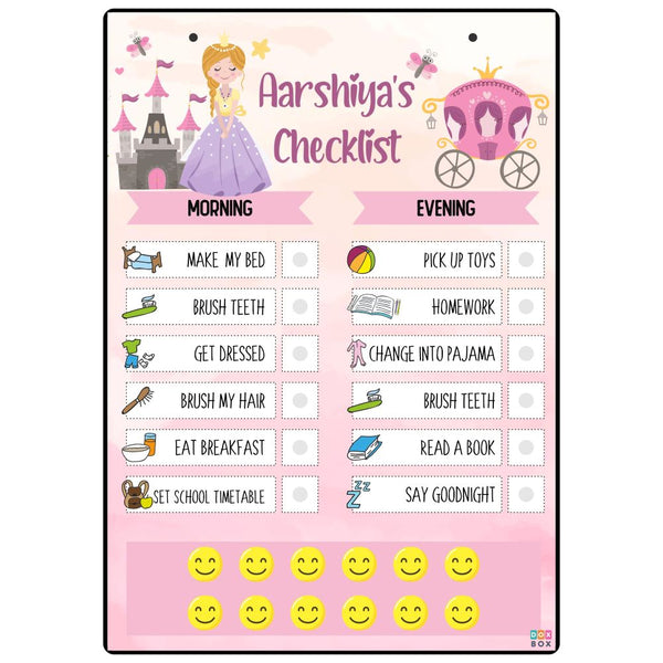 DAILY RESPONSIBILITY CHART -PRINCESS