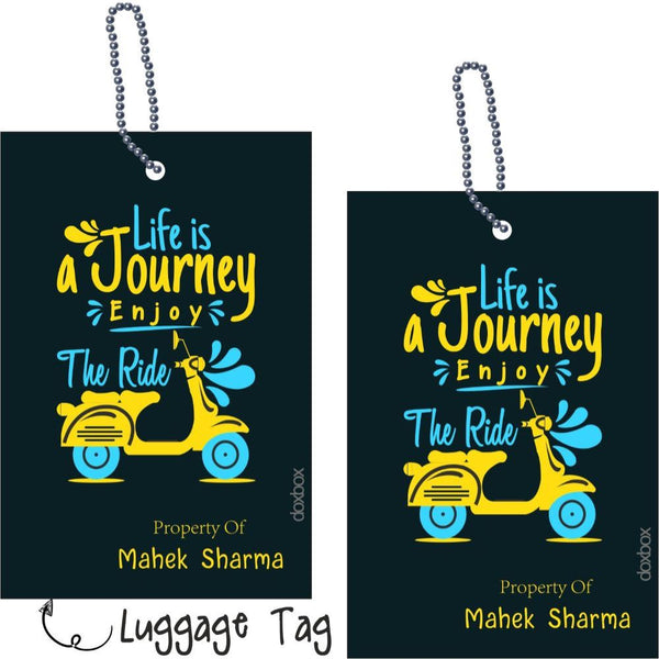 Luggage Tag - Enjoy The Ride