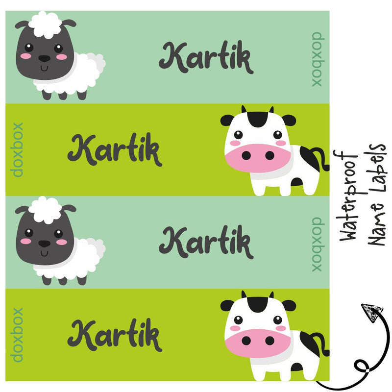 Waterproof Labels - Farm Animals