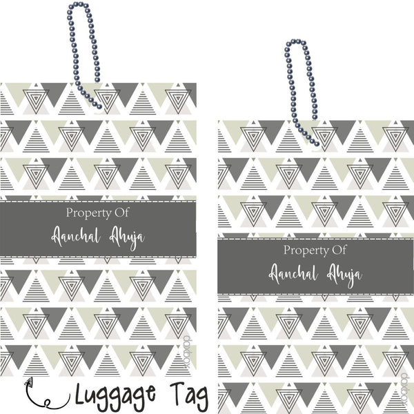 Luggage Tag - Geometrical