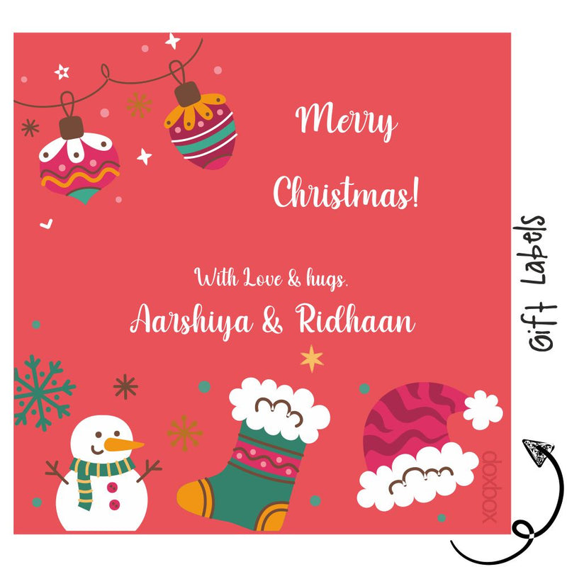 Gift Labels - Christmas element