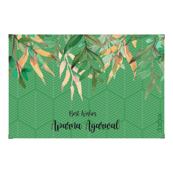 Gift Tag - Green Pattern