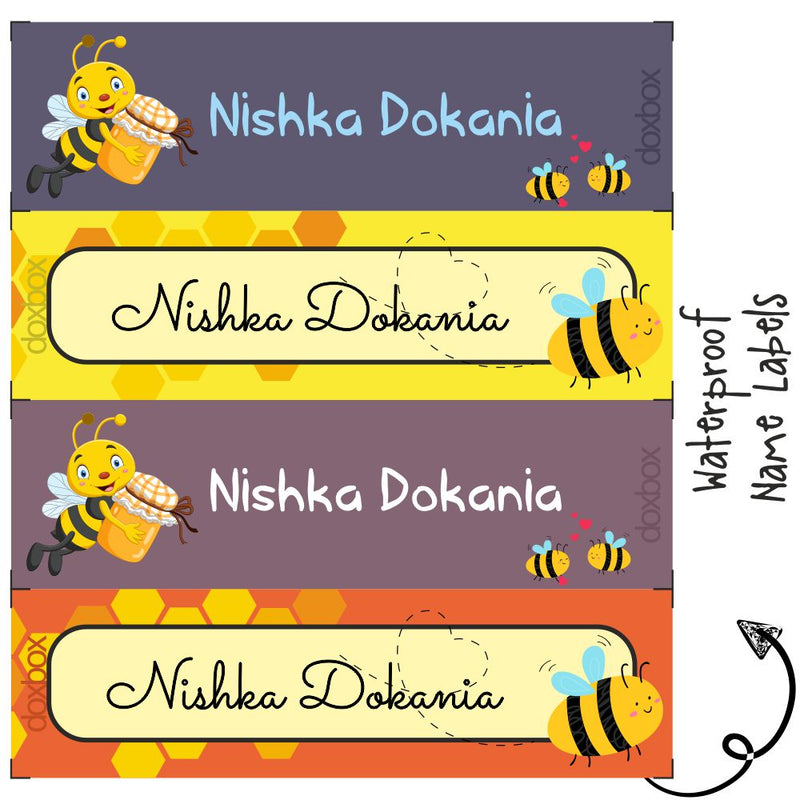 Waterproof Labels - Honey bee