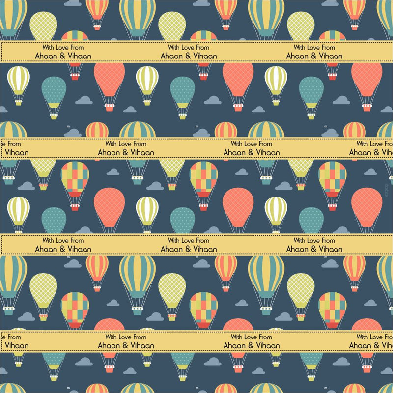 Wrapping Paper - Hot Air Ballon