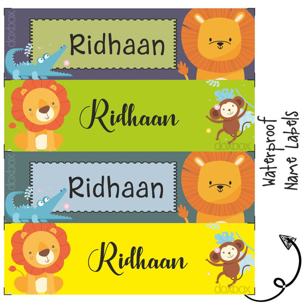 100 Personalized Labels for Kids Waterproof,Custom India