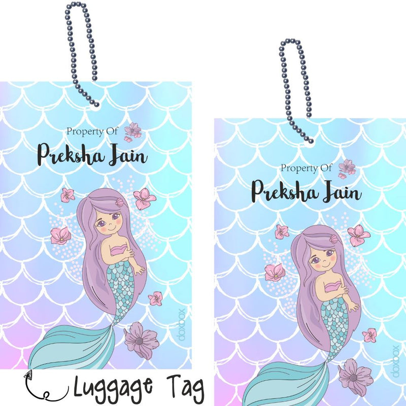 Luggage Tag - Mermaid