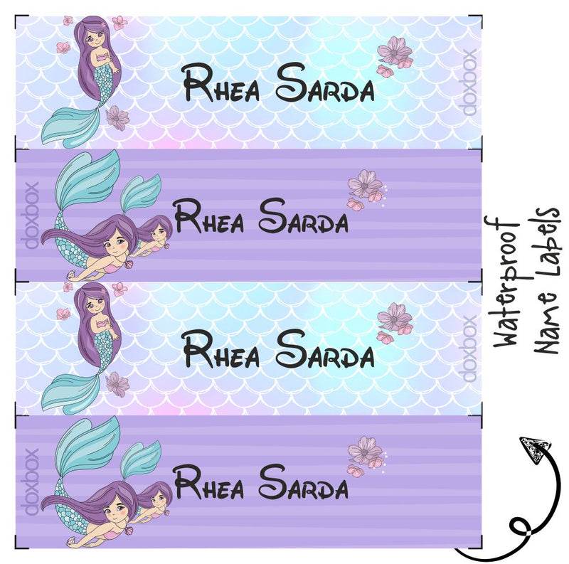 Waterproof Labels - Mermaid