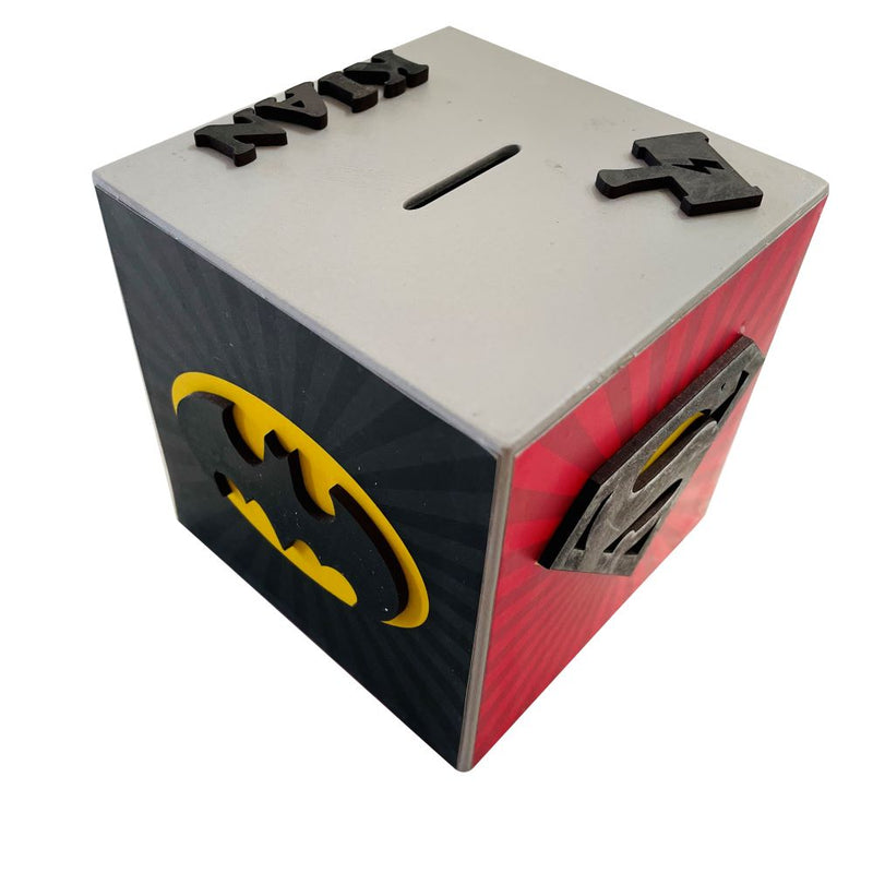 Superhero theme Piggy Bank