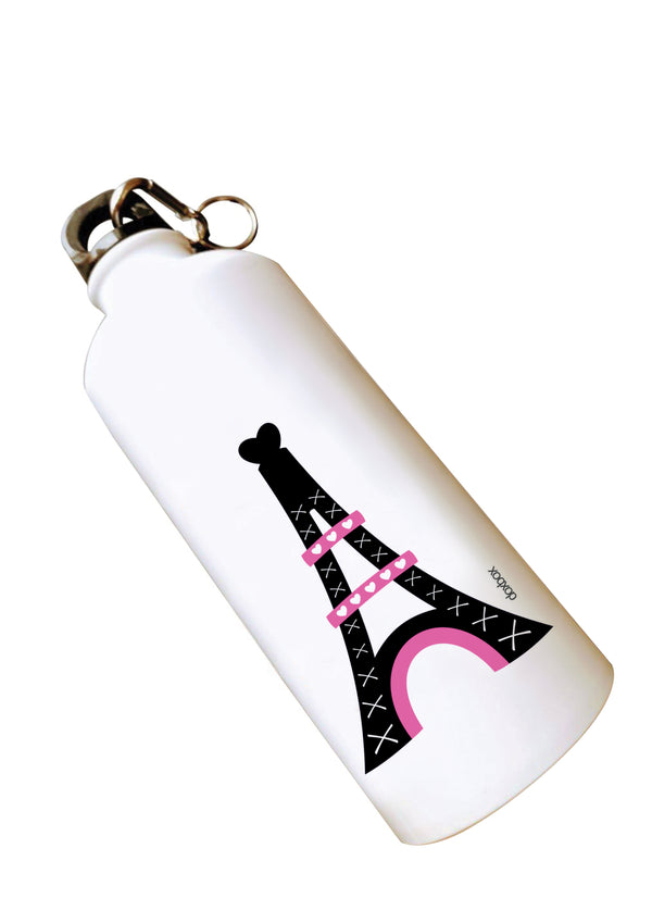 Water Bottle - Paris Dog